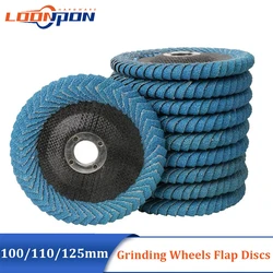 100/110/125mm Grinding Wheels Flap Discs Sanding Disc Grinding Wheels Blades For Angle Grinder Wood Abrasive Tool 2-10pcs