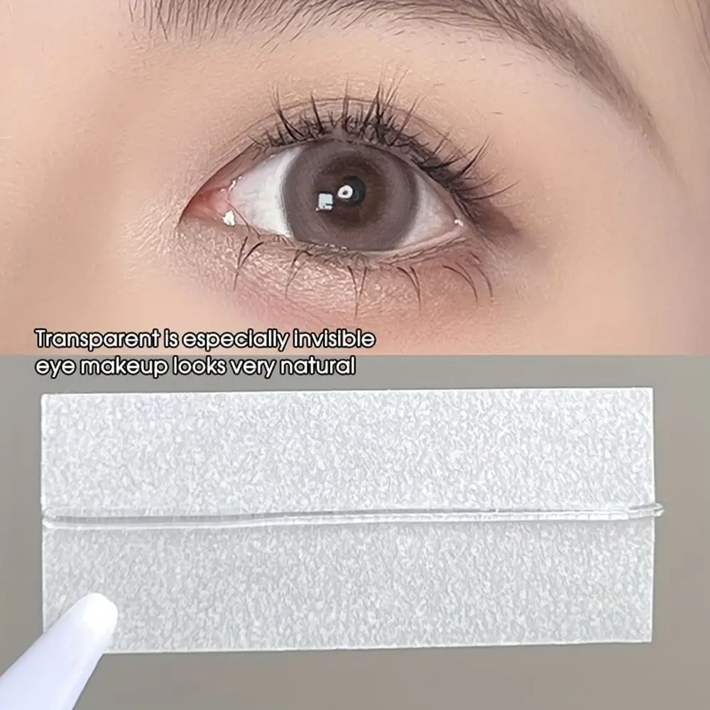 Invisible False Eyelashes Self-Adhesive Tape Long Lasting Jelly Transparent Mascara Tape Sweatproof Antiallergic