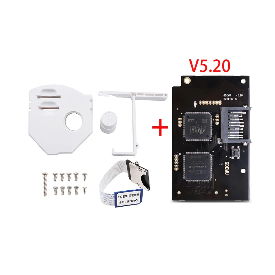 

Professional Board V5.20 for DreamCast DC GDEMU SD Card Expansion Adapter Extender Cable Adapter Installation 3D Printed Kits