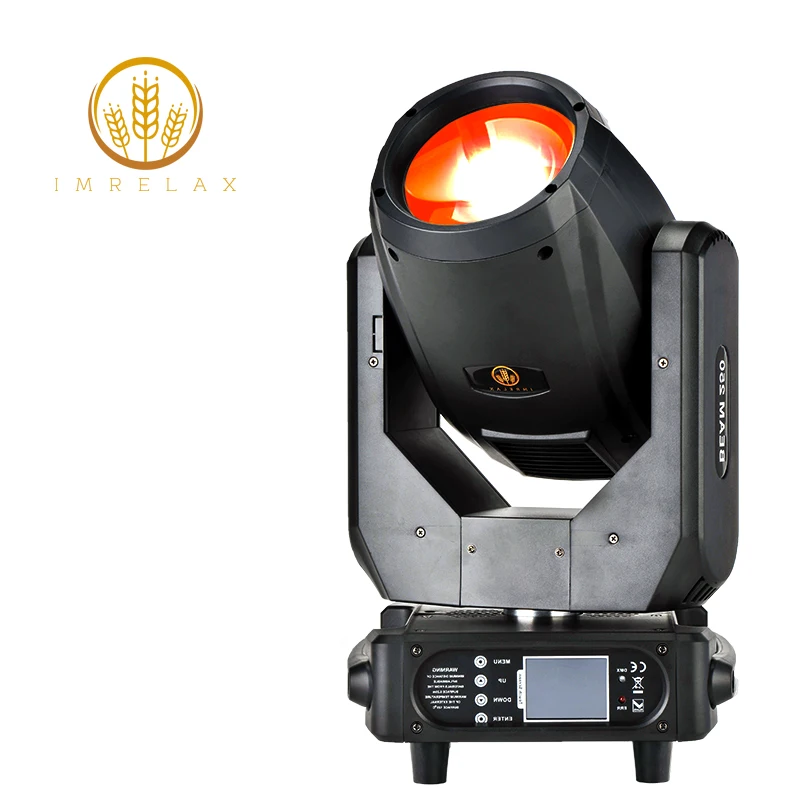 IMRELAX 400,000 LUX Monster Sharpy Beam 250W Moving Head Stage Disco Light with Two Prism Wheels Plus Rainbow Colors