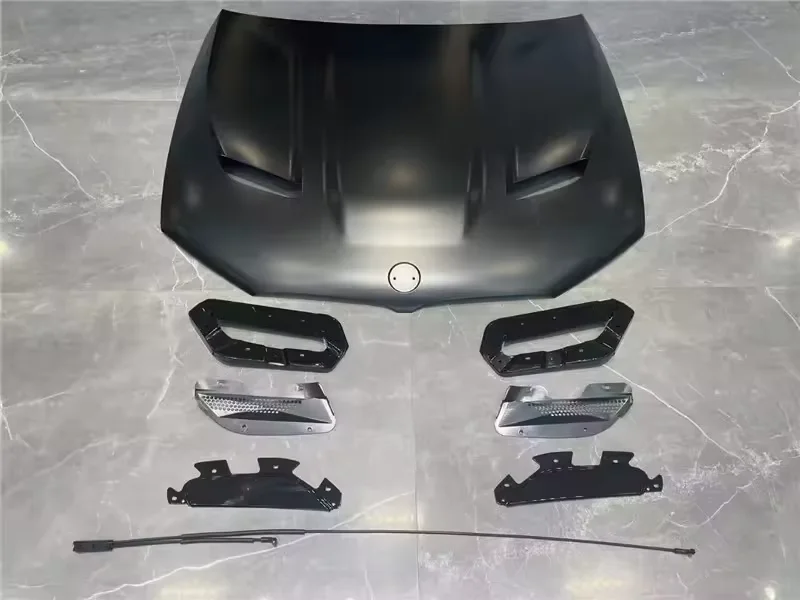 Akcesoria samochodowe SJC do serii 5 F10 F18 Body Kits 2011-2017 Upgrade M5 G30 Style Grille Diffuser Rear Bumper Headlight