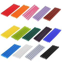 5pcs Hot Melt Glue Stick Colorful 7x100mm Adhesive For DIY Craft Toy Repair Tool Jy25 20 Drophip