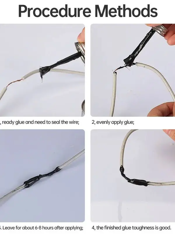 Liquid insulation tape wire joints waterproof sealant high temperature resistant electrician liquid insulation glue
