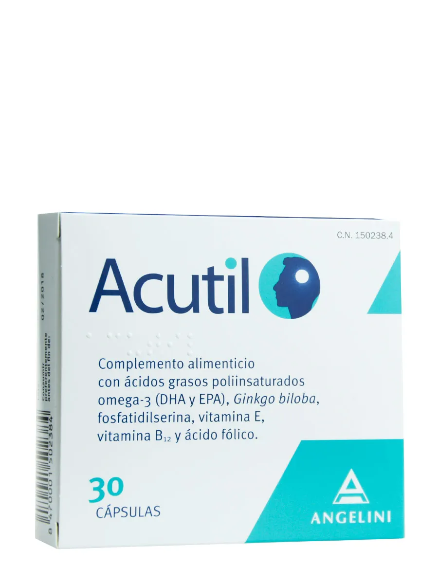 Aqutil 30 capsules-supports and strengthens the congnitive and cardiovascular system