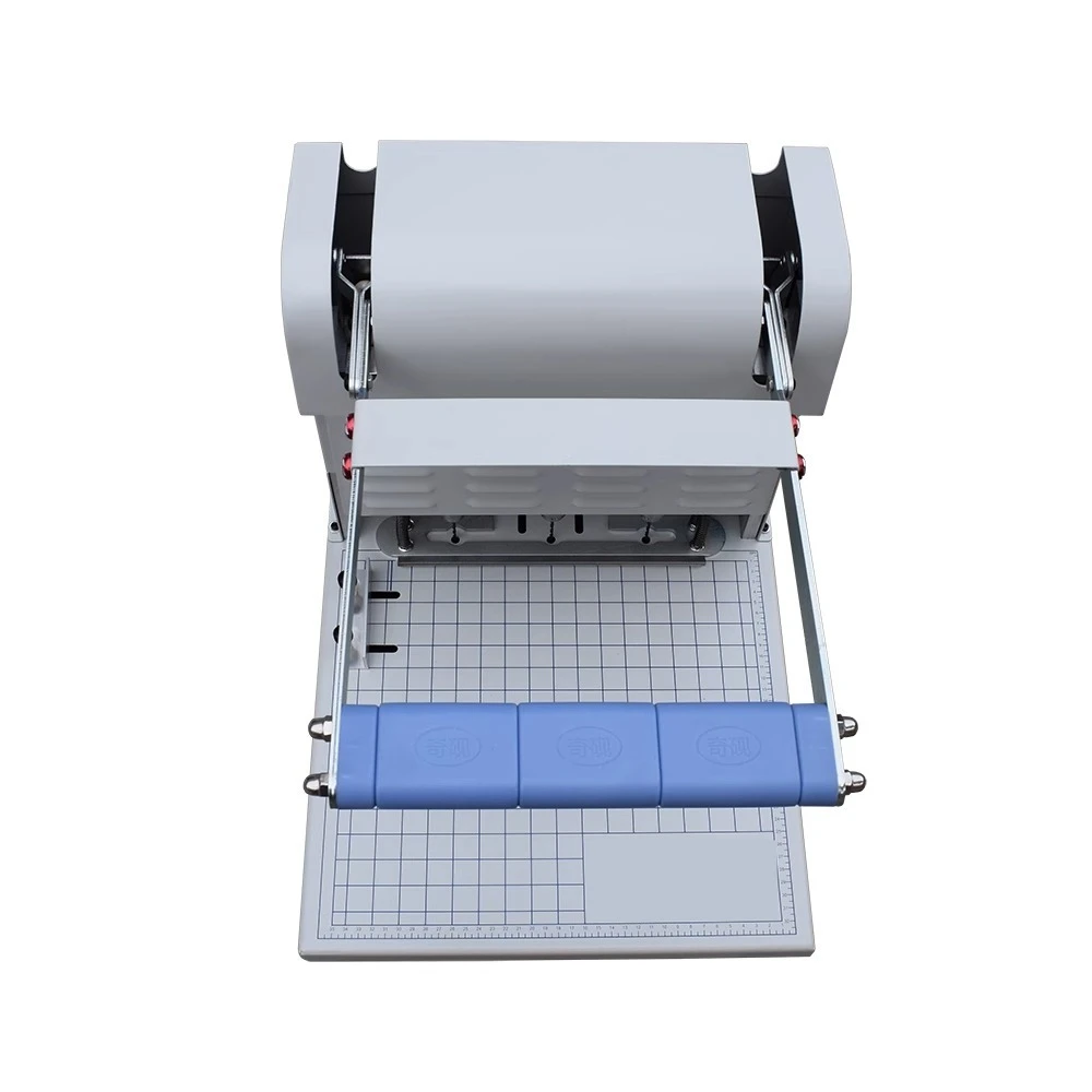 Poinçonneuse électrique à trois trous QY-40A, machine à relier électrique
