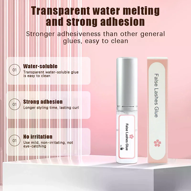 Pegamento fuerte para levantamiento de pestañas, permanente para levantamiento y rizar pestañas, herramienta de maquillaje adhesivo, 7ml