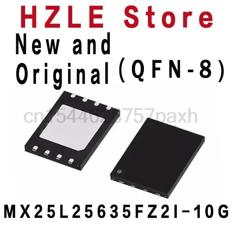 5-10PCS New and Original MX25L25635FZ2I 10G QFN-8 RONNY IC MX25L25635FZ2I-10G