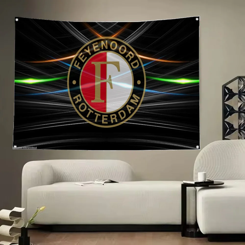 Home & Garden F-feyenoord-d Cute Room Decor Funny Flags for Rooms Flaga Workshop Flags and Banners Wall Decoration Advertising