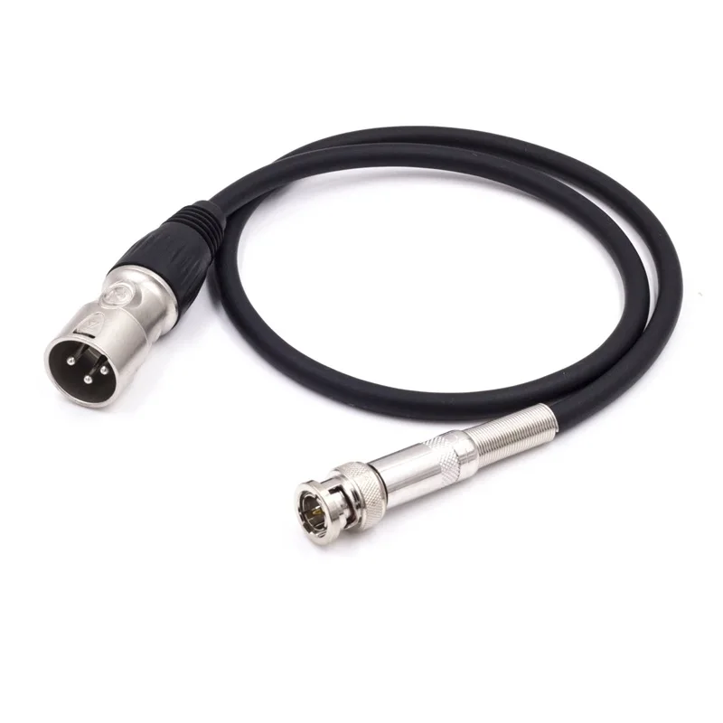 XLR to BNC Microphone Cable Q9 Male Female Monitoring Mixing Console Amplifier Audio Signal Line
