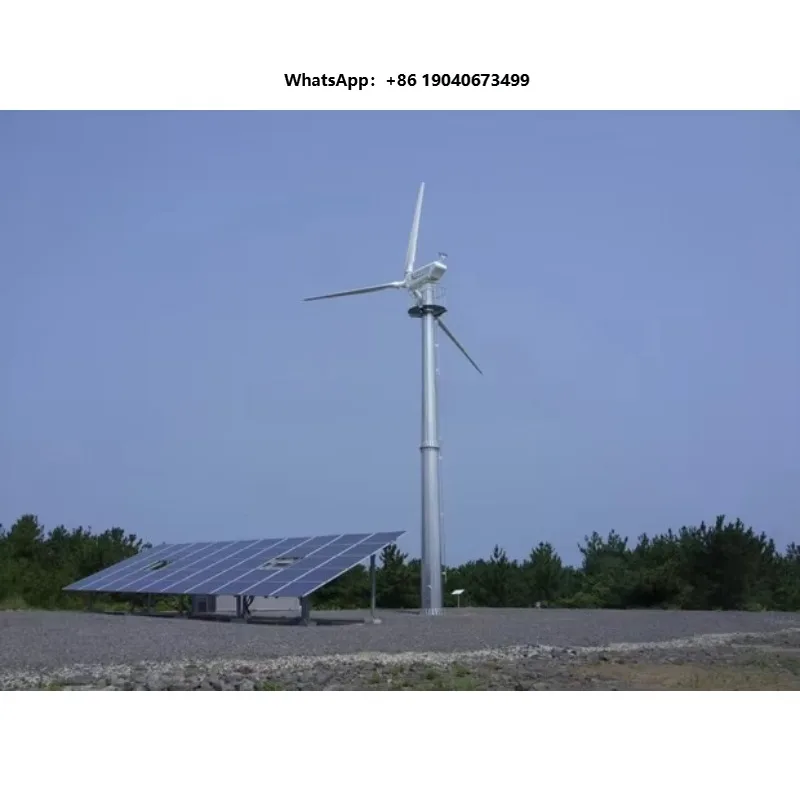 Cheap Price Complete Unit off Grid Home Use 110v 220v 380v 3KW 5KW 10KW  20kw  Wind and Solar Power System Hybrid xyl