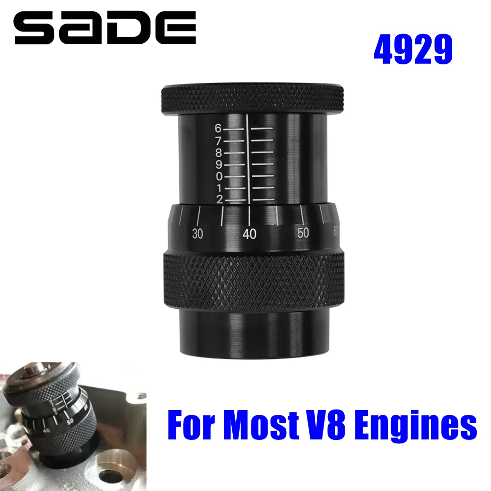 4929 Valve Spring Height Micrometer Measurer Measure Tool Black Valve Spring Height Caliper For Most V8 Engines