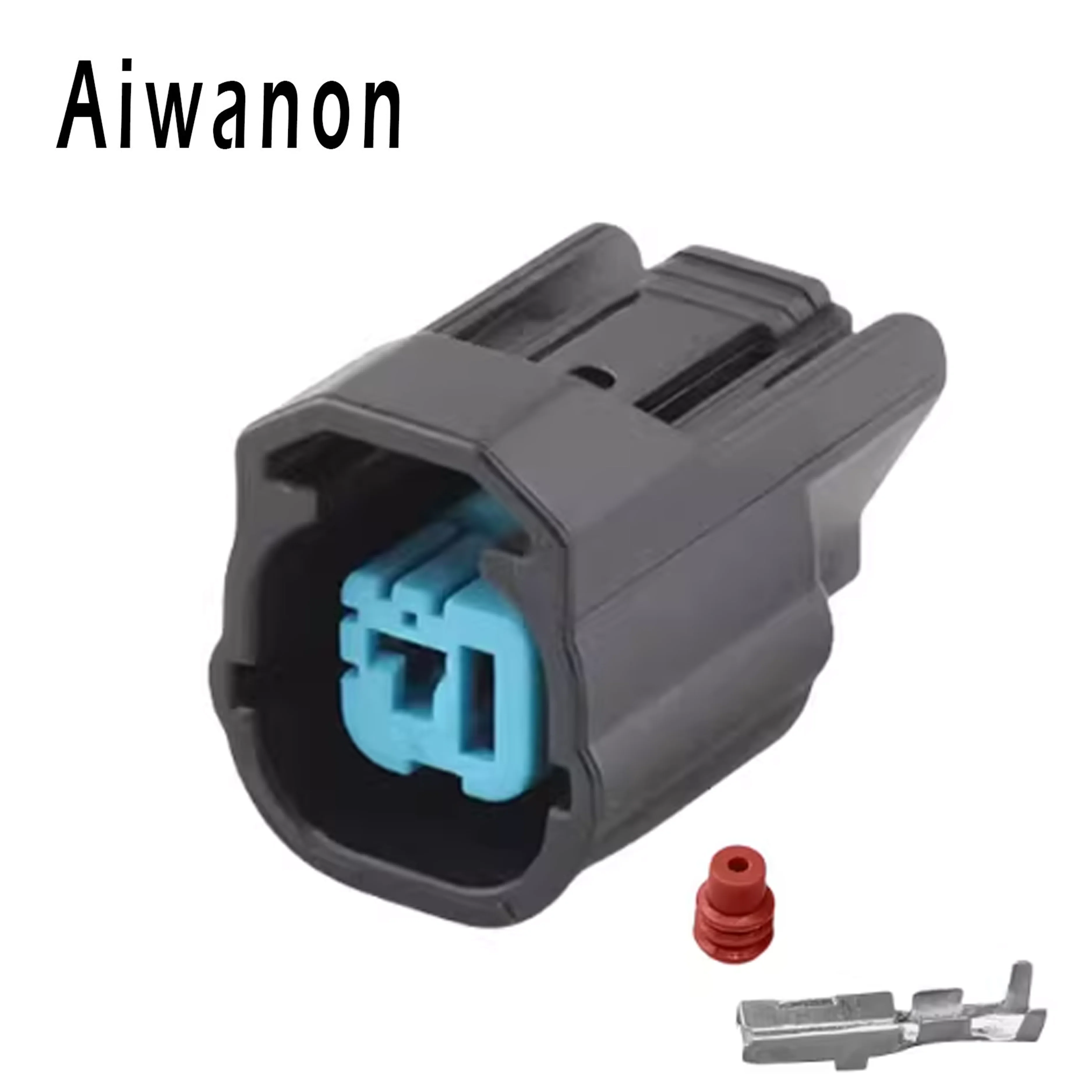 1 Set 1 Pin Auto Knock Horn Kabelbaum Weibliche Wasserdichte Elektrische Kabel Anschlüsse Stecker Für Honda Odyssey Civic 6189-0591