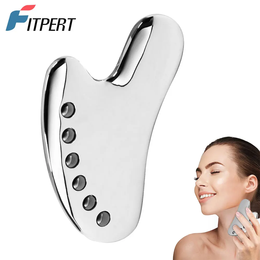 

Gua Sha Facial Tool, Stainless Steel Scraping Massage Tools, Myofascial Scraping Tools To Physical Therapy, Scar and Soft Tissue