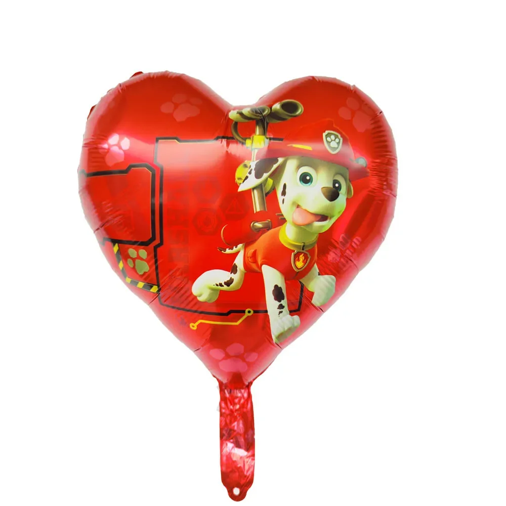 10Pcs Paw Patrol Foil Balloon Set Party Supplies Boy GirlBirthday Party Baby Shower Party Decorations Kid Toys Classic Toys