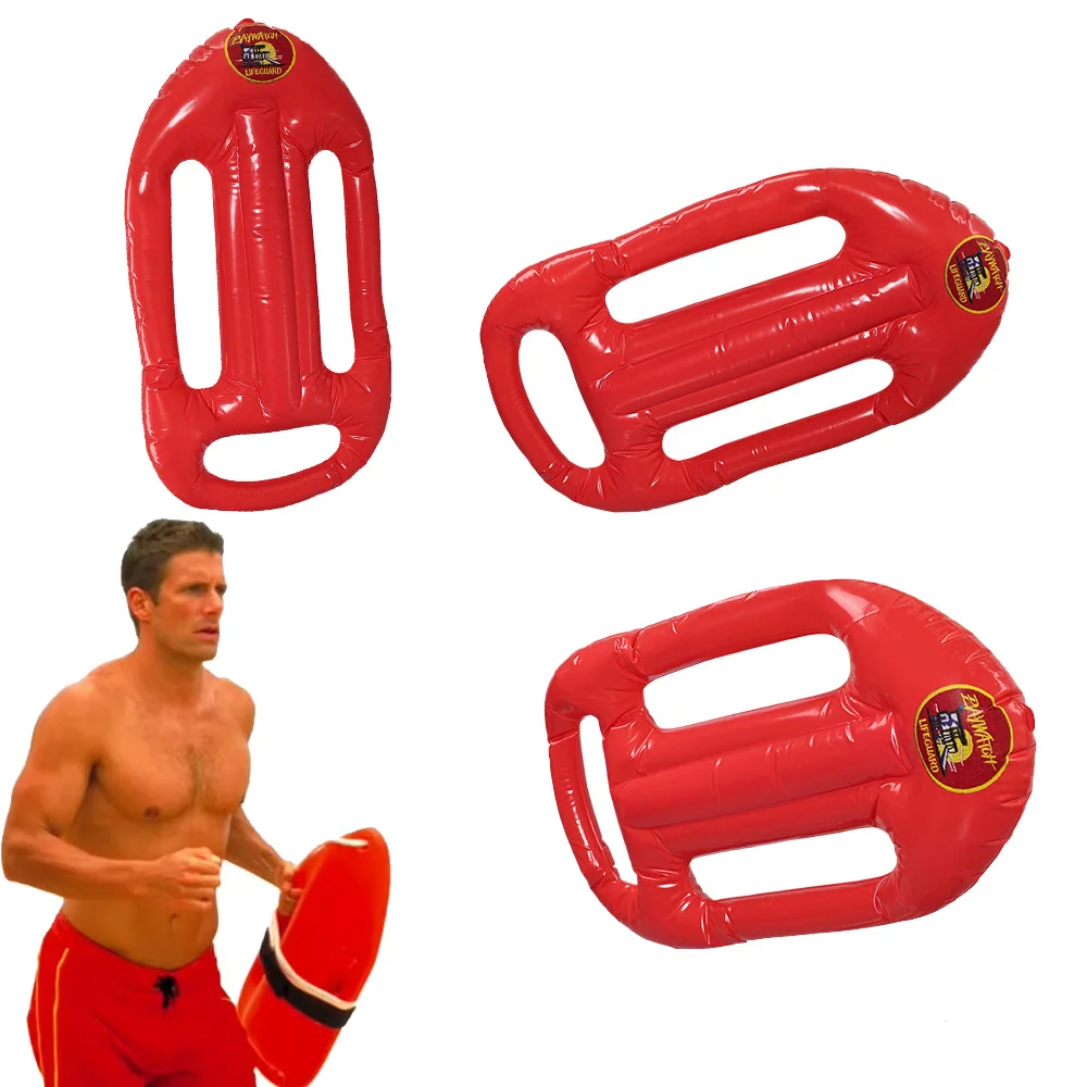 Movie Baywatch Cosplay Mitch Buchannon CJ Parker Inflatable Swimming Float Halloween Carnival Costume Accessories Props