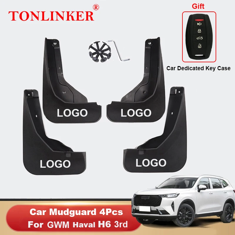 

Car Mudguard For Great Wall GWM Haval H6 3th 2020 2021- Mud Flaps Mudguards Splash Guards Fender Mudflaps 4Pcs Set Accesories