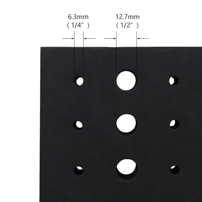 Router Bit Storage Tray Holder 110 Bits High-Density Foam Organizer for 1/2 Inch and 1/4 Inch Shank Bits Portable
