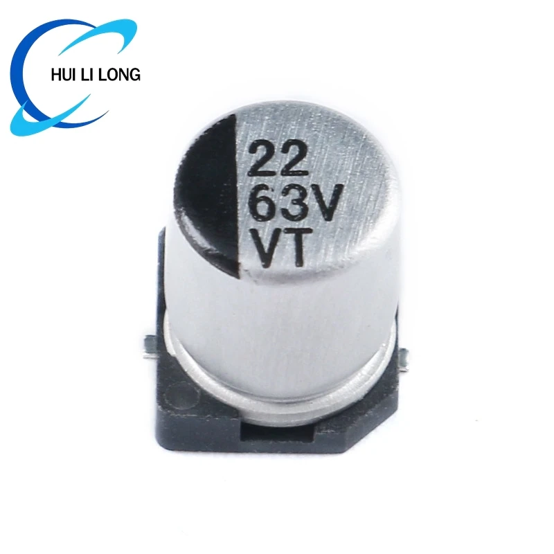 50pcs SMD Aluminum Electrolytic Capacitor 6.3V 10V 16V 25V 35V 50V 63V 100V 400V 1UF 4.7UF 10UF 47UF 100UF 470UF 680UF 1000UF