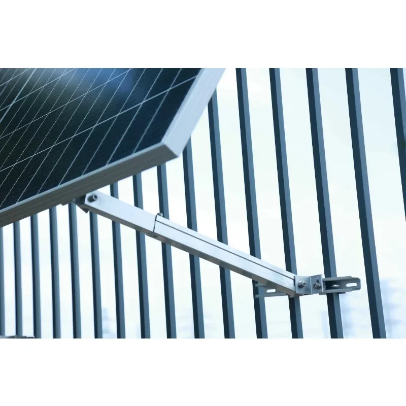 New Design Easy Solar Kit Balcony Wall Mount Bracket Solar Panel Mounting System For Home