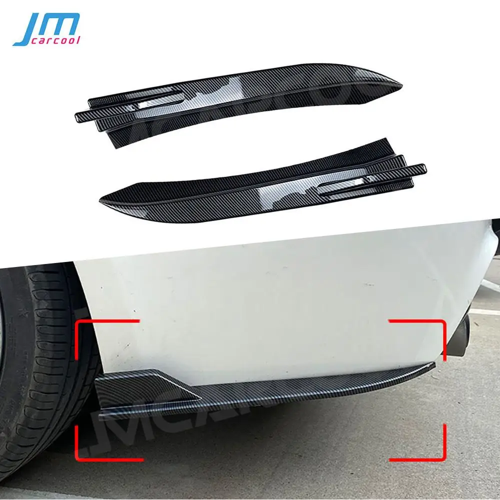 

Rear Bumper Lip Diffuser Splitter Flaps Spoiler For BMW 3 Series F30 M Sport 2013-2019 Rear Lip Anti-collision Car Accessories