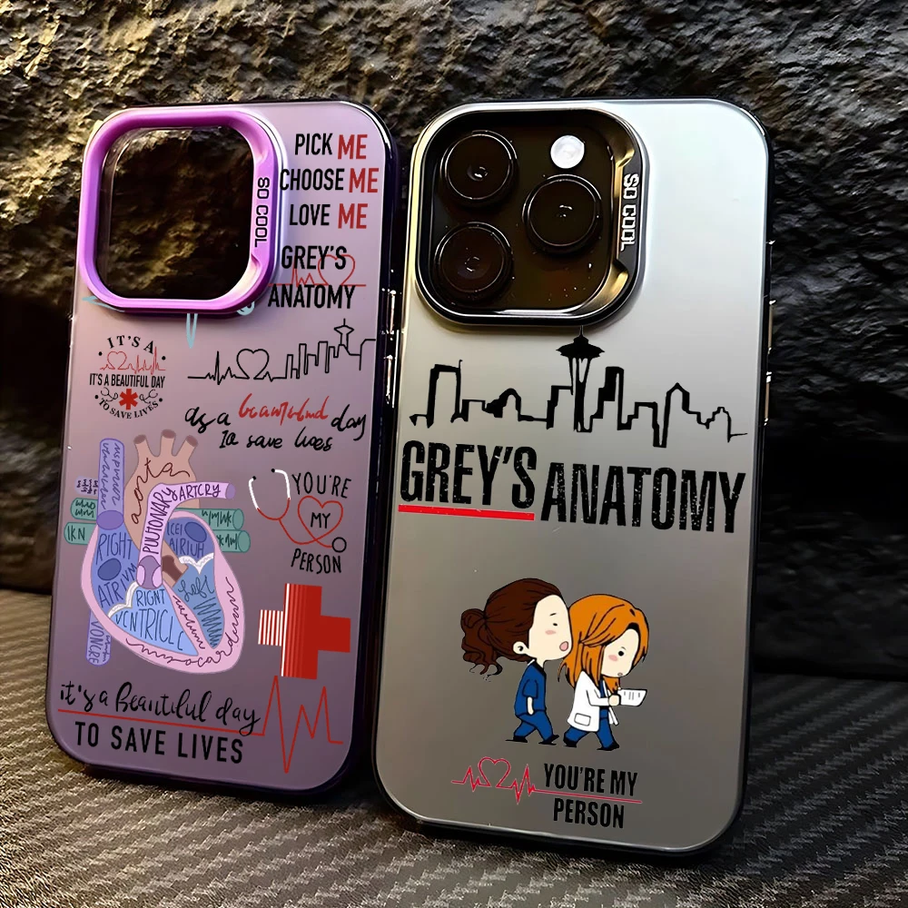 

Greys Anatomy You Are My Person Case for Samsung A73 A72 A55 A54 A53 A35 A34 A33 A32 A30 A24 A23 A22 5G Matte Shockproof Cover