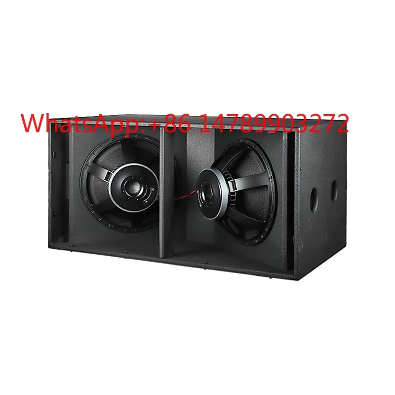 

Professional Dual 18‑Inch Extra‑Large Subwoofer Speaker System, High Power Heavy Bass Stage PA for Large Concert