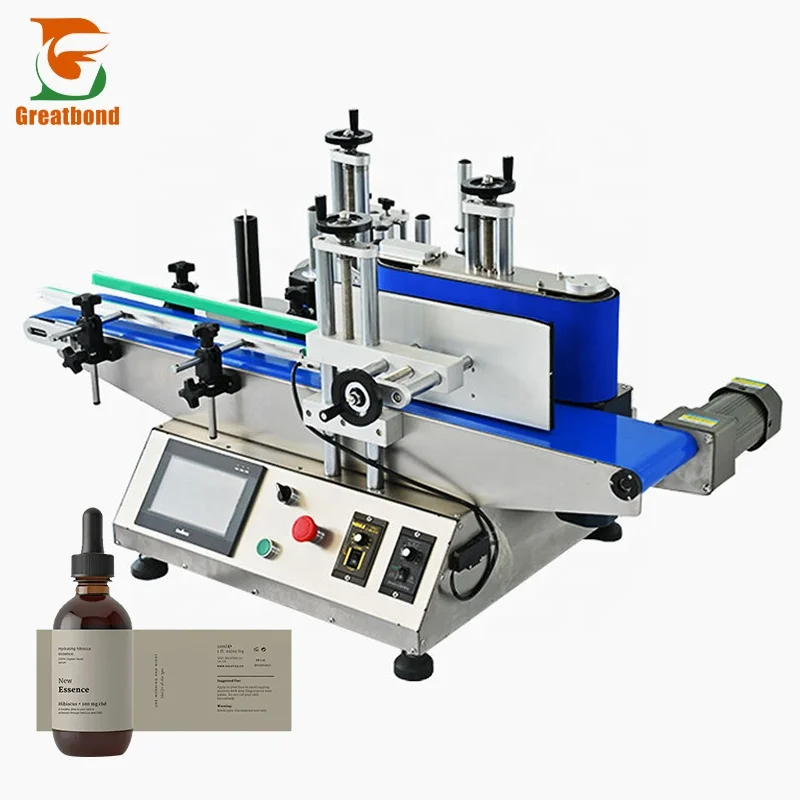 

Self Adhesive Honey Juice Soy Sauce Beverage Plastic Conveyor Belt Count Can Round Bottle Labeling Machine
