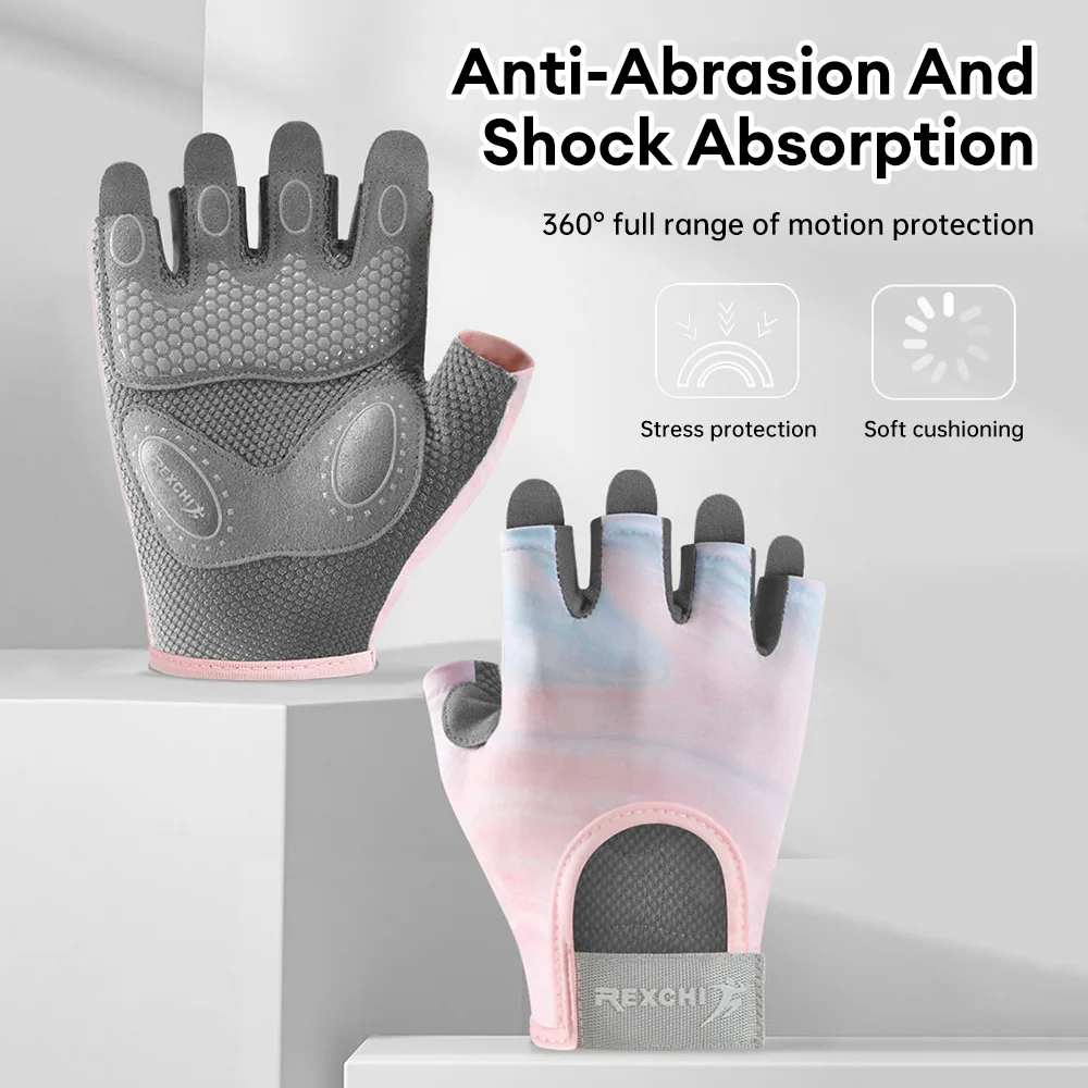 1 çift egzersiz eldiveni spor salonu kaldırma spor tırmanma egzersizleri nefes bileklik şok emici köpük ped palmiye Crossfit yumuşak aşınma