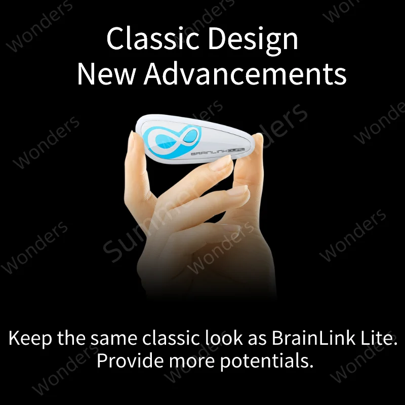 Brainlink Dual Brainwave Headband Mindwave Double Channels for Detailed Data Brainlink EEG Sensors for Secondary Development SDK