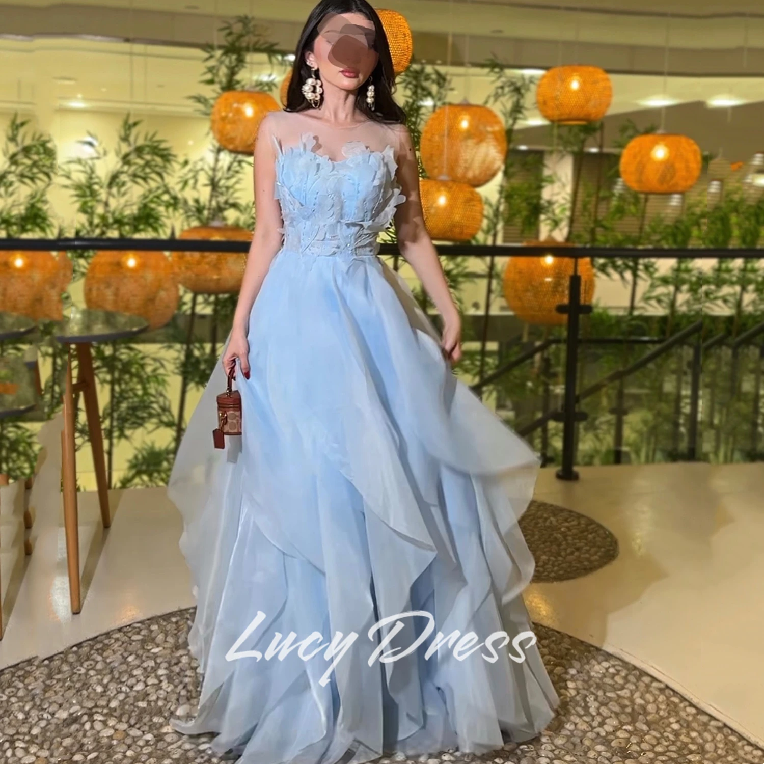 

Lucy Customized Prom Dress Party Dress for Wedding Guest Dresses Woman Luxurious Women's Evening Dresses for Special Occasions