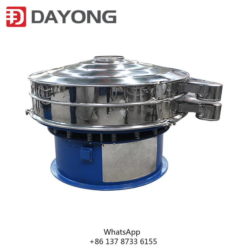 Stainless Steel 1 Layer Fine Powder China Vibration Sieve For Sesame Seed
