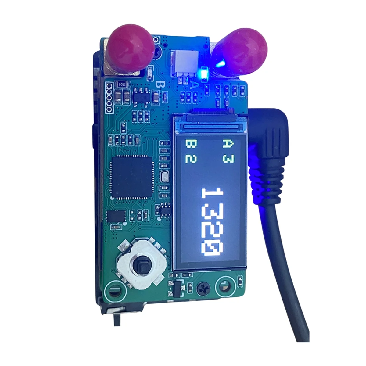 1.2/1.3Ghz Dual Antenna VRX Video Receiver 9CH Wide Band 1080MHz to 1360MHz for Fatshark/SKYZONE Goggles V1 V2 XT