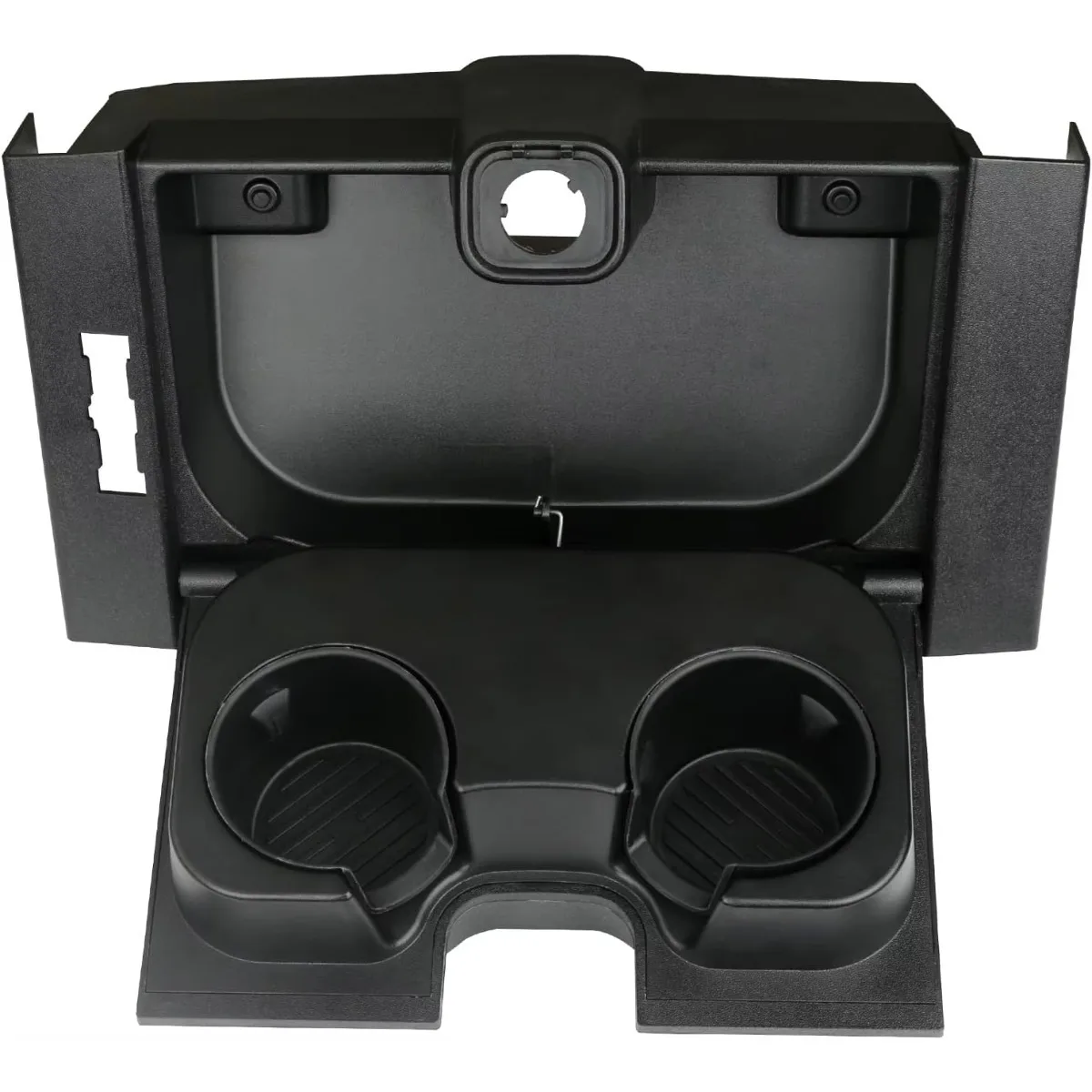 FL3Z-1813562-AT Black Split Bench Center Seat Cup Holder for Ford F150 2015-2020 Replace Armrest Cupholder
