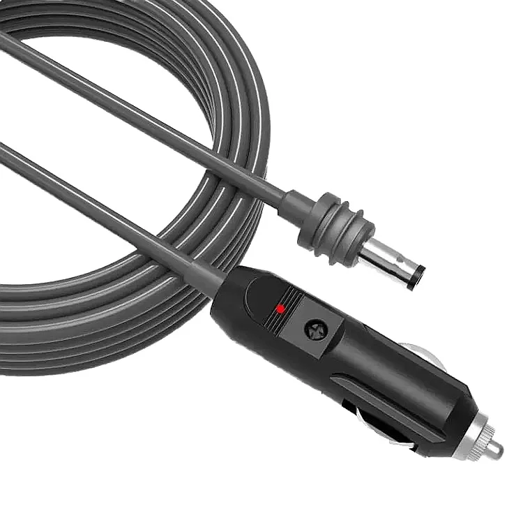 Starlink JS cable Mini 10m 12V-24V 3A fast charging waterproof PVC shell DC power extension cable computer cigarette lighter car