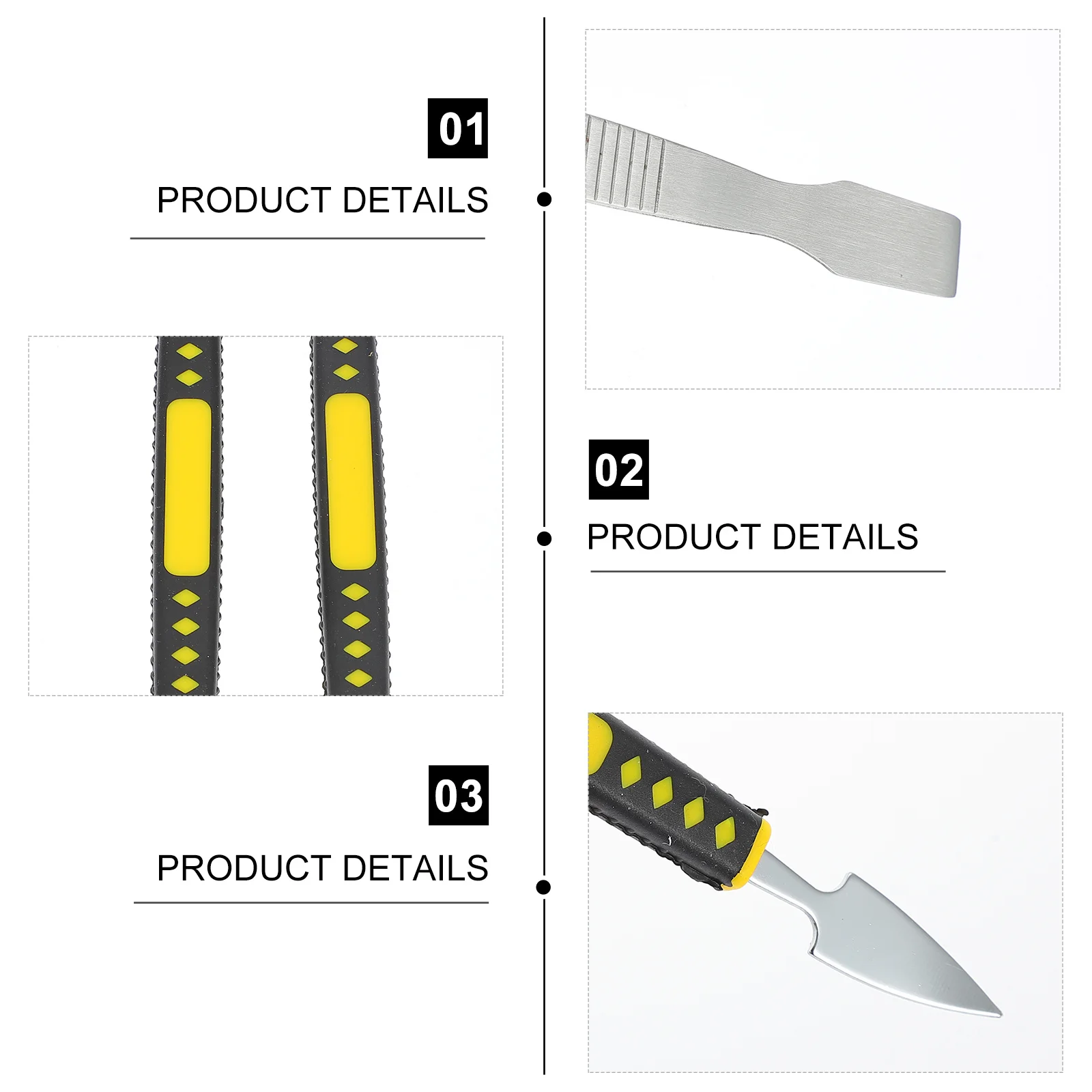 

Tool Crowbar Set for Mobile Laptop Disassembly Steel Prying Tools Maintenance Work Tablet Opening Kit Selected