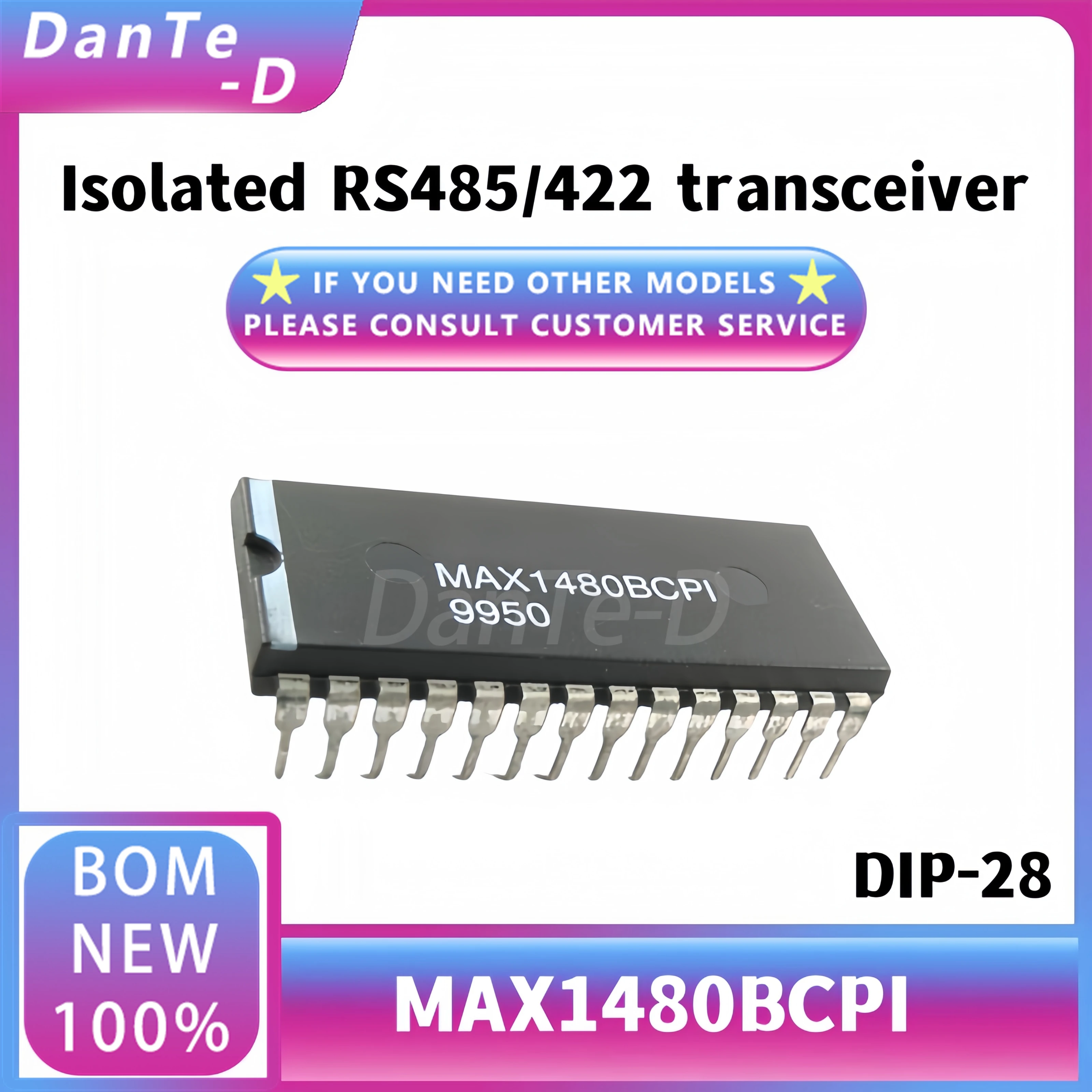 MAX1480BCPI imported MAX1480 dual-in-line MAX1480 DIP-28 step-down regulator chip