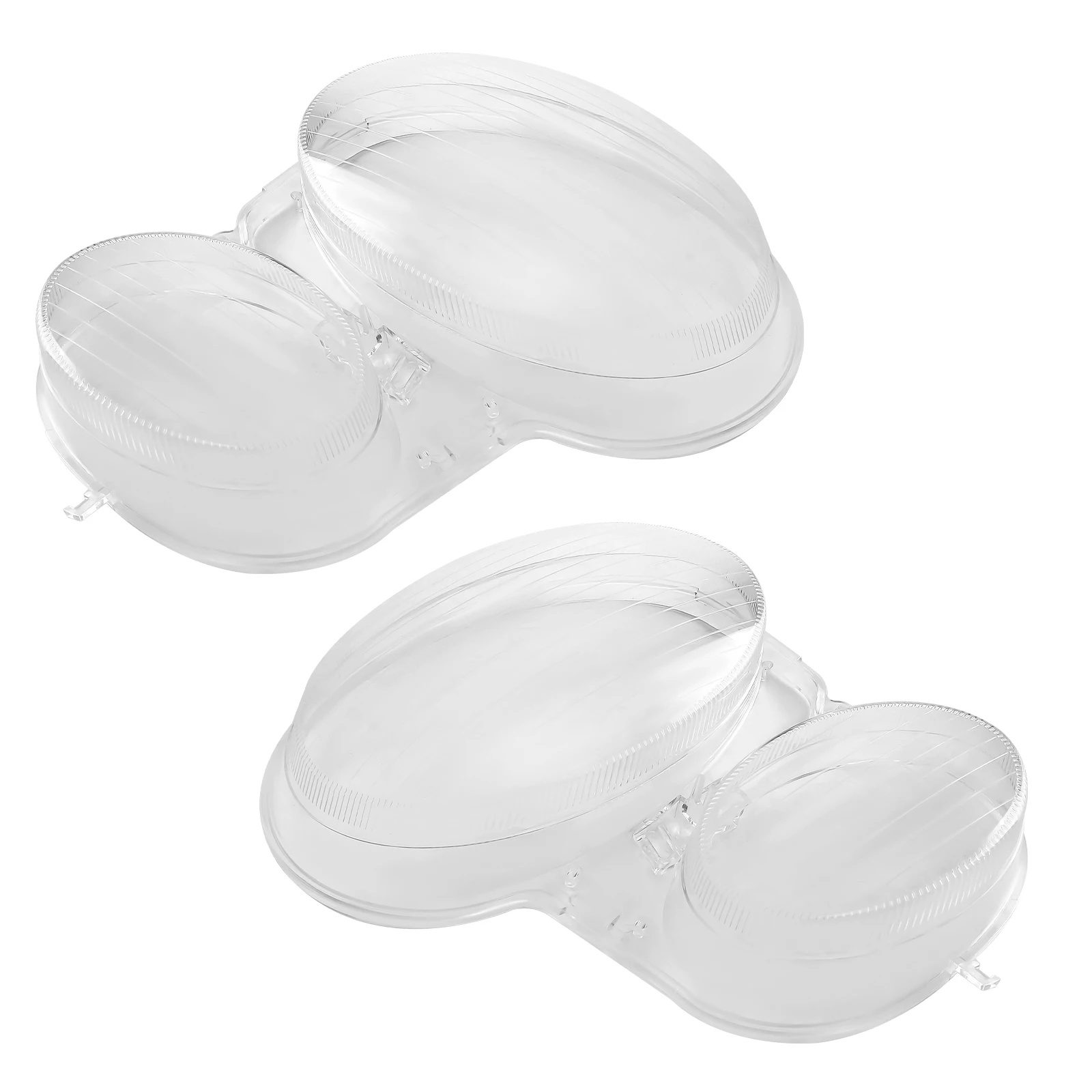 

Левая и правая пластиковая крышка объектива фары для Mercedes-Benz W210 96-2002, пара, крышка объектива фары, крышка объектива фары