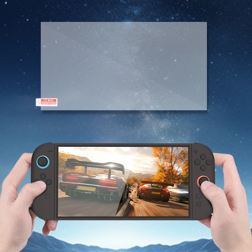 ニンテンドースイッチ 2 画面強化フィルム 9H 硬度強化ガラス保護フィルム超クリアゲームコンソールアクセサリー