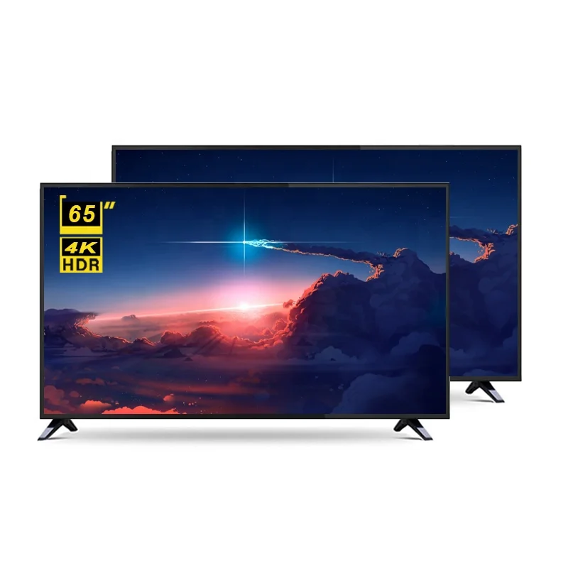 

High end customized TV STLF ZJWHigh Quality 4K UHD Eye protection Flat Screen TV 65 Inch Android Smart TV Cheaper Price for Sale