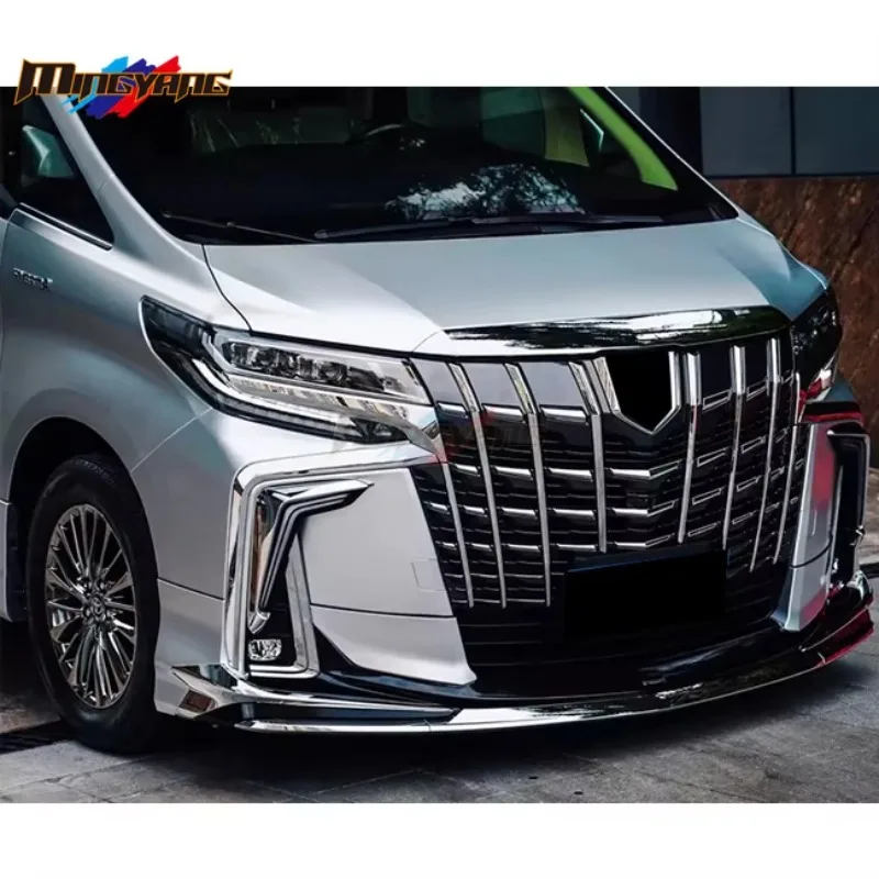 وصل حديثًا طقم هيكل SC Modellista Facelifts من مادة PP لـ ALPHARD Bodykit 2018-ON #4
