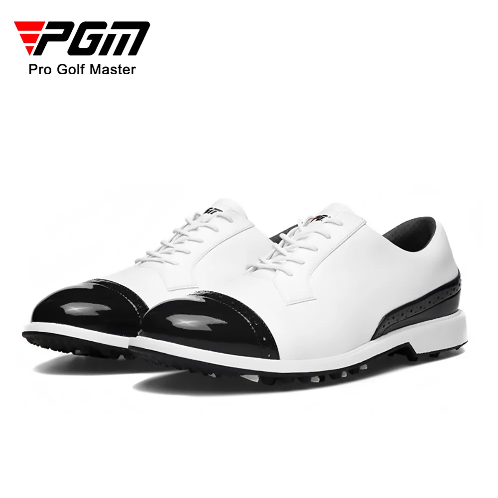 PGM Golf Men\'s Sneakers Anti-Slip Spikes Waterproof Men\'s Sports Shoes