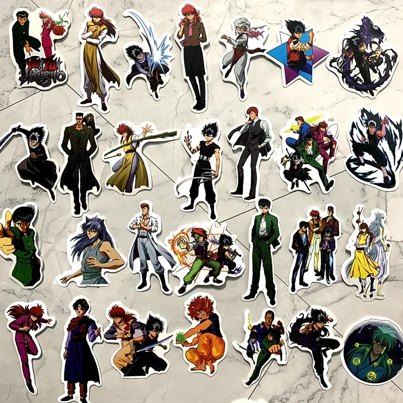 10/30/50PCS Japan anime YUYU HAKUSHO  Stickers For Suitcase Skateboard Laptop Luggage Fridge Phone Car Styling DIY Sticker