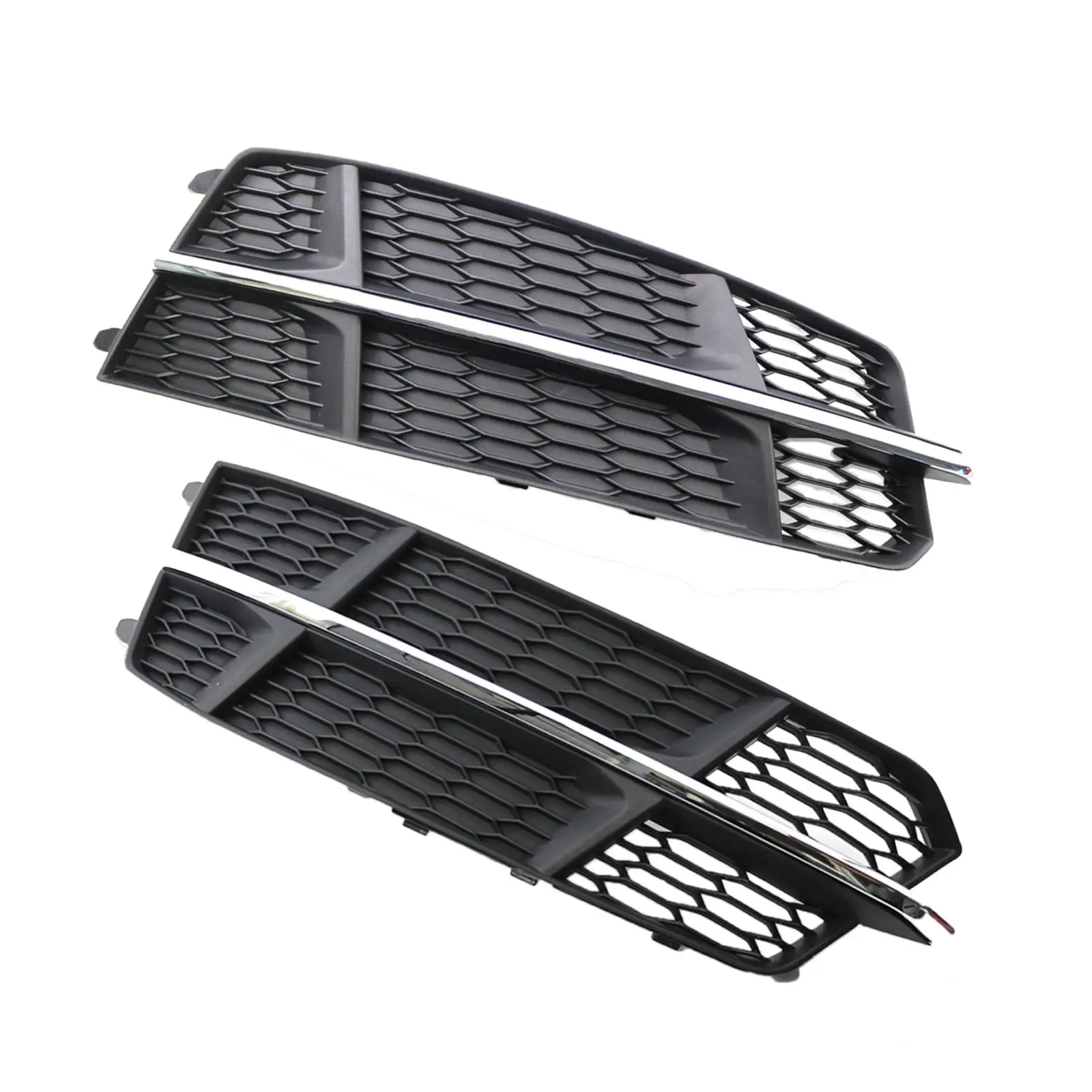 1 Light Grille Cover, 4G0807681AN 4G0807682AN Direct Replaces Lamp Grille for A6 -2018 3.0 2.0 1.8