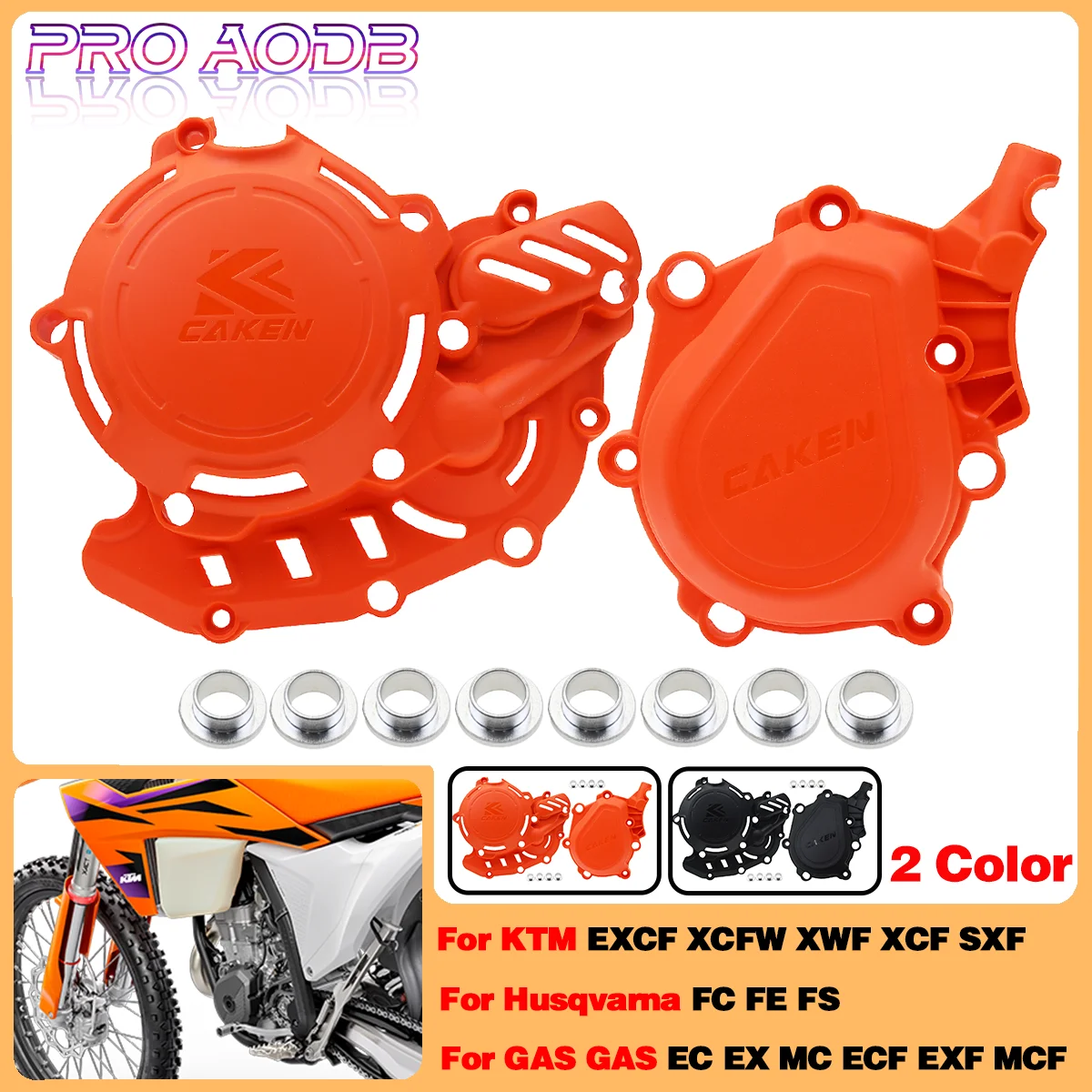 

Engine Ignition Clutch Cover Protector Guard For KTM Husqvarna GASGAS EXCF SXF XCF XCFW XWF FC FE FS EC EX MC F Motorcycle parts