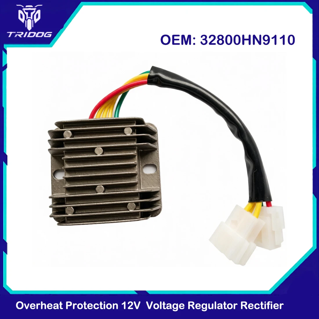 Overheat Protection 12V  Voltage Regulator Rectifier For Hyosung GT250 GT650 Comet GT250R GT650R ST7 GV250 OEM 32800HN9110