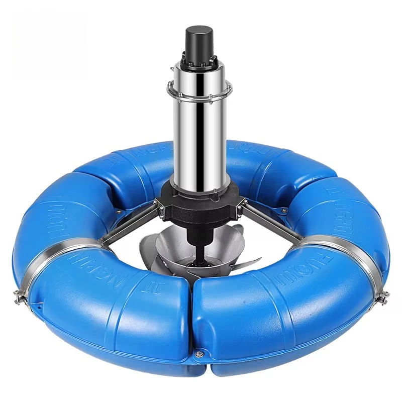 Aquaculture Water Pump Floating Splash Surge Wave Aerator for Fish Shrimp Pond Farming Core Motor Component