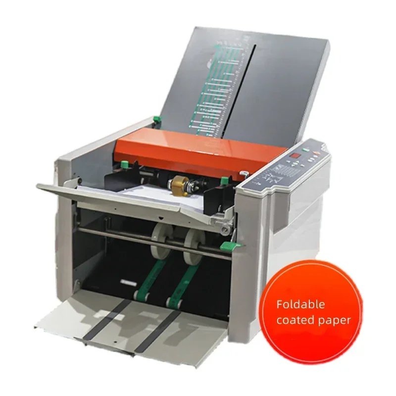 New Electric RD-299 Folding Machine Automatic Creasing Machine Coated Paper Origami Machine High-speed Automatic Folding Documen