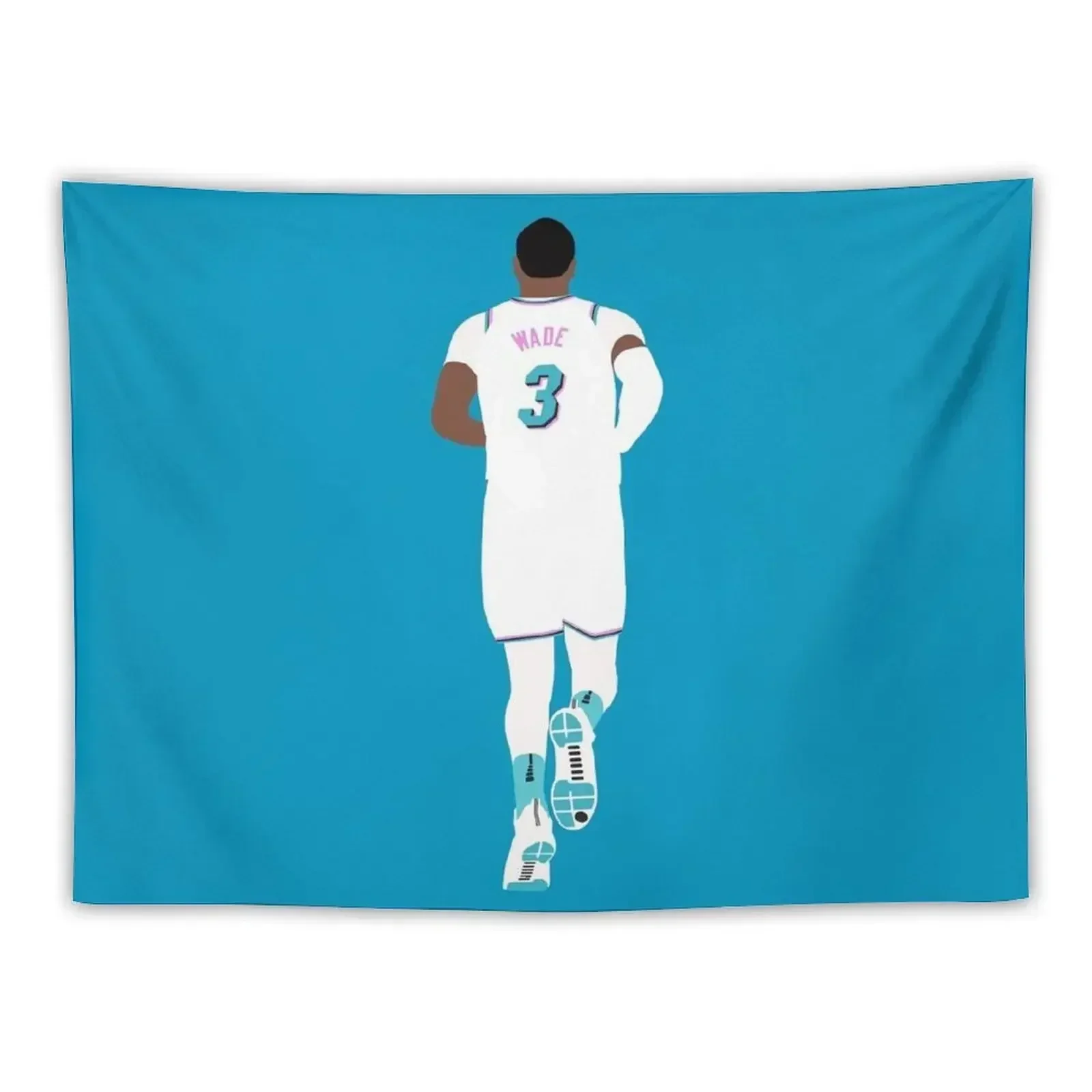 Dwyane Wade Miami Vice Tapestry Cute Room Decor Decor For Room Wall Decor Decoration Bedroom Tapestry