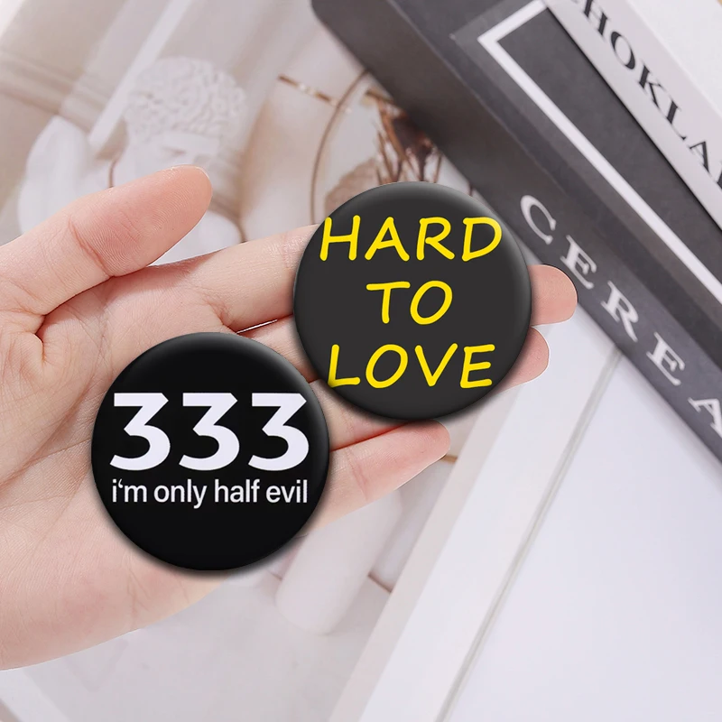 Funny Slogan Pin Set 