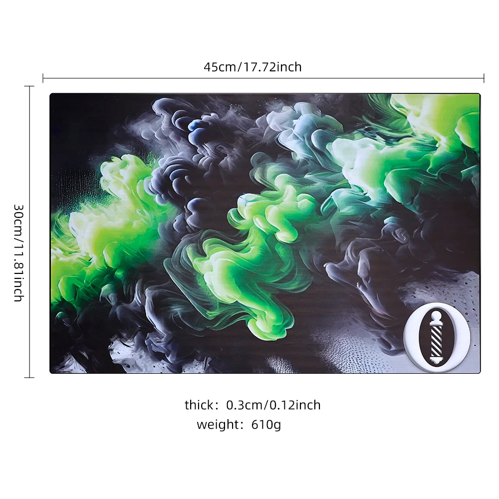 جديد مقاومة للحرارة الحلاق حصيرة عدم الانزلاق سطح المكتب حصيرة لصالون محطة التصميم مقص المقص مشط تصفيف أداة ملحق #6